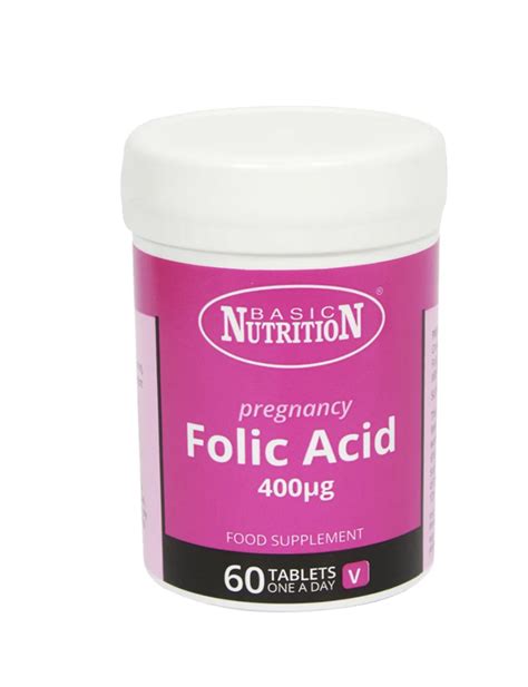 Folic Acid Mcg Tab Basic Nutrition S Trafalgar Gate Pharma