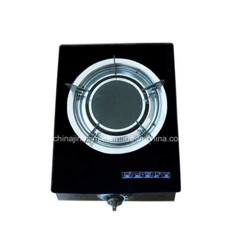 Single Burner Tempered Glass Top 135 Infrared Burner Gas Cooker Gas