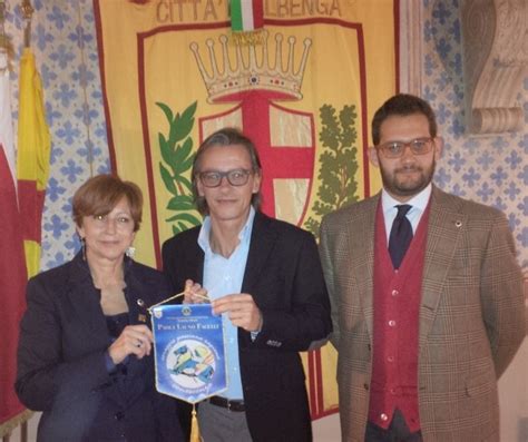 Paola Governatore Lions Di Club E Soci Ospite Ad Albenga Il