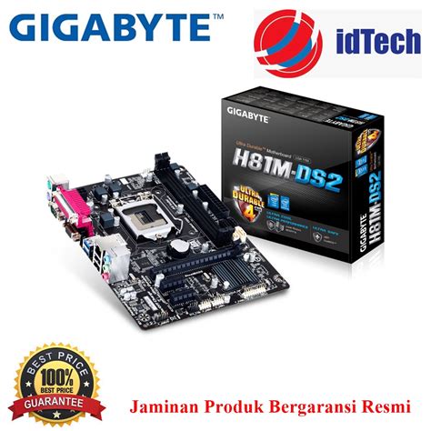 Jual Gigabyte Motherboard Intel Ga H81m Ds2 Socket Lga1150 2 X 15v