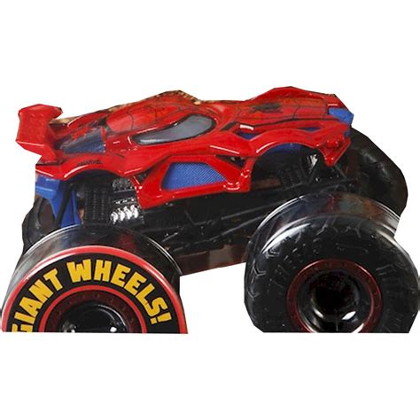Hot Wheels Monster trucks kaskadérské kousky Spiderman 4KIDS cz