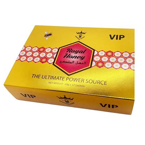 Packs Royal Honey Vip Honey For Him Sachets X Grams China Honey