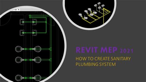 REVIT MEP 2021 STEP BY STEP TUTORIAL 17 CREATING SANITARY PLUMBING