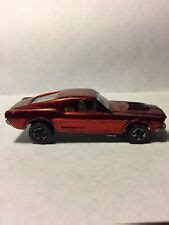 Vintage Hot Wheels Redline Custom Mustang Red Usa Hot Wheels