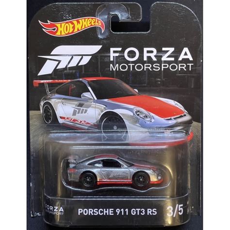 78車庫 現貨1 64 Hot Wheels 風火輪 日版 Forza Porsche 911 GT3 RS精裝吊卡 蝦皮購物