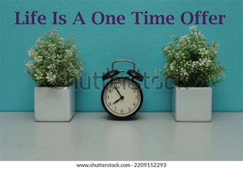 Alarm Clock Motivational Quotes Stock Photo 2209152293 | Shutterstock