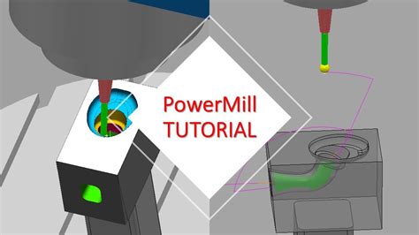 PowerMill 2019 Tutorial 82 Mill 5 Axis Single Port Machining YouTube