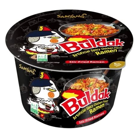 Zupka Buldak Bardzo Ostry Kurczak Zupa Ramen Big Bowl Samyang 105g