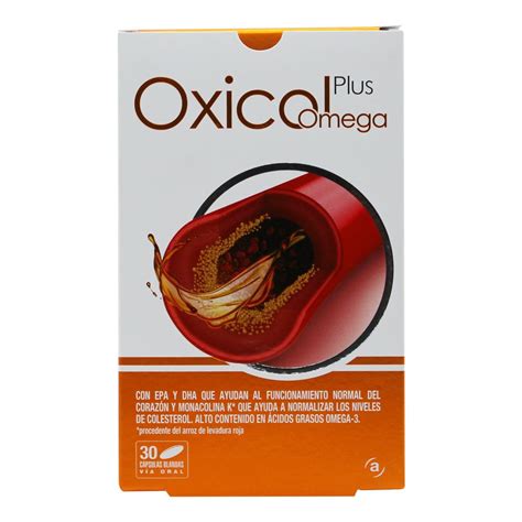 Comprar Oxicol Plus Omega C Psulas Farmacias Carrascosa