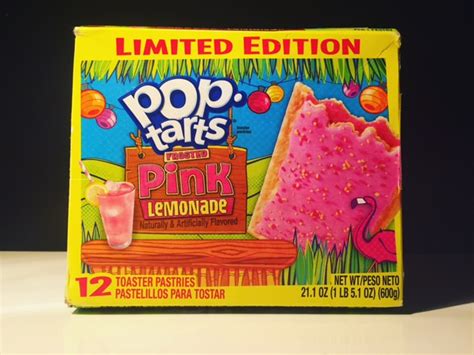 Review Kelloggs Frosted Pink Lemonade Pop Tarts Junk Banter