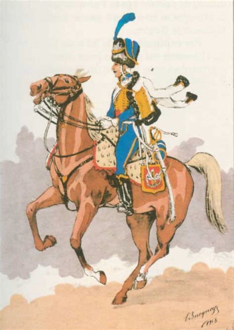 le 5e Régiment de Hussards 1793 1815 Uniforme Empire Tenue de gala