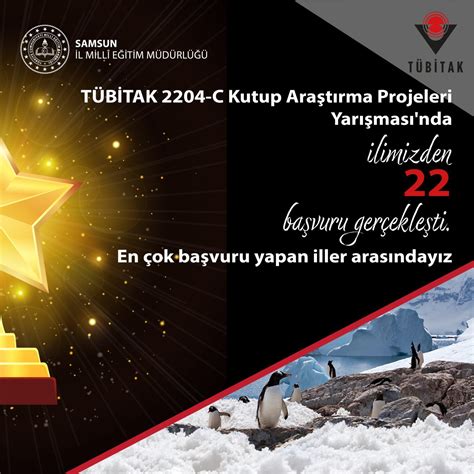 Tübitak 2204 C Lise Öğrencileri Kutup Araştırma Projeleri Yarışması na