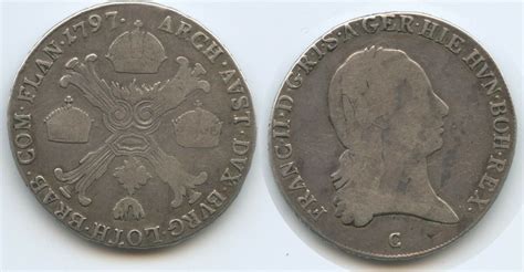 Rdr Sterreichische Niederlande Kronentaler Silber C Prag G