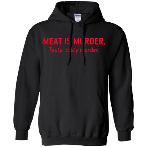 Meat Is Murder Tasty Tasty Murder T Shirt Shirt Design Online