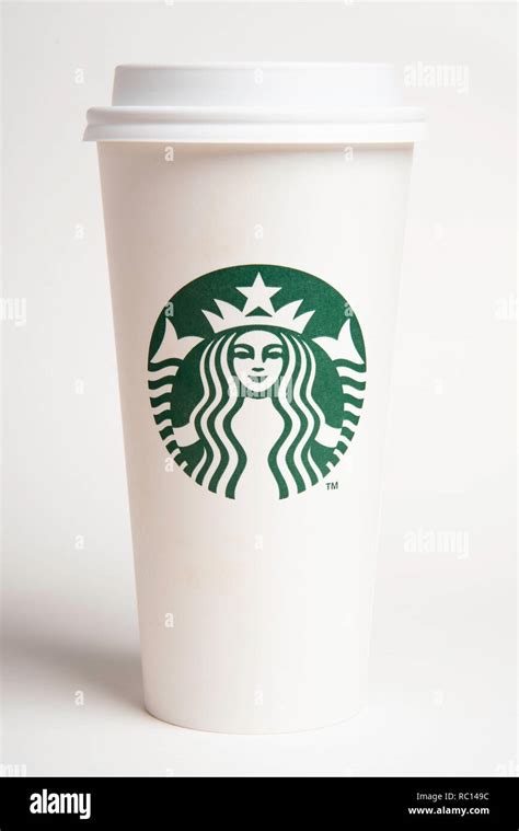 Starbucks Coffee Cup White Background Stock Photos & Starbucks Coffee ...