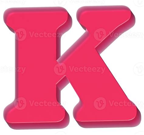 K Y2k Sweet Jelly Alphabet Letters 39190800 Png