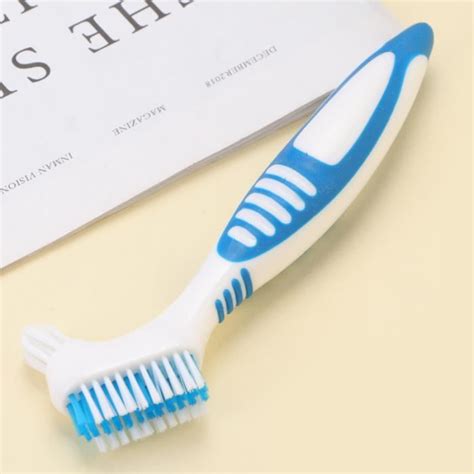 1 Pc Portable Dentiers Brosse À Dents Non dérapant Conception De