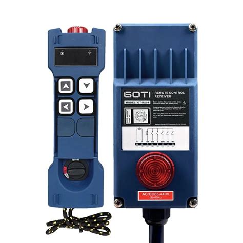 Gt RS04 Industrial Wireless Crane Hoist Remote Control 4 Single Speed