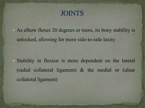 Elbow Joint X Ray Projections Ppt