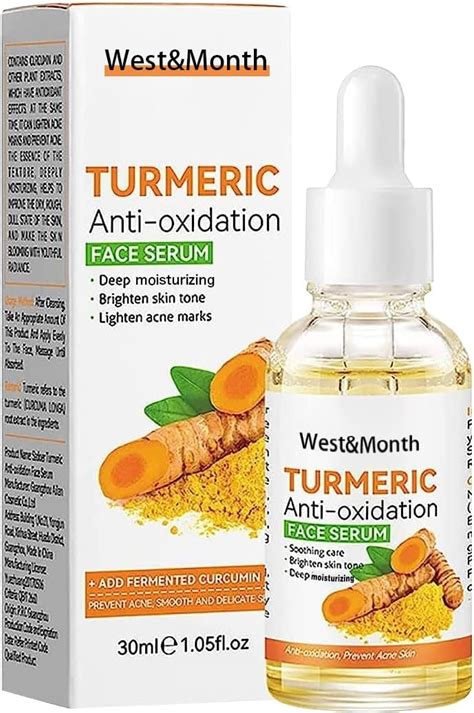 West Month Turmeric Anti Oxidation Face Serum Turmeric Anti Oxidation