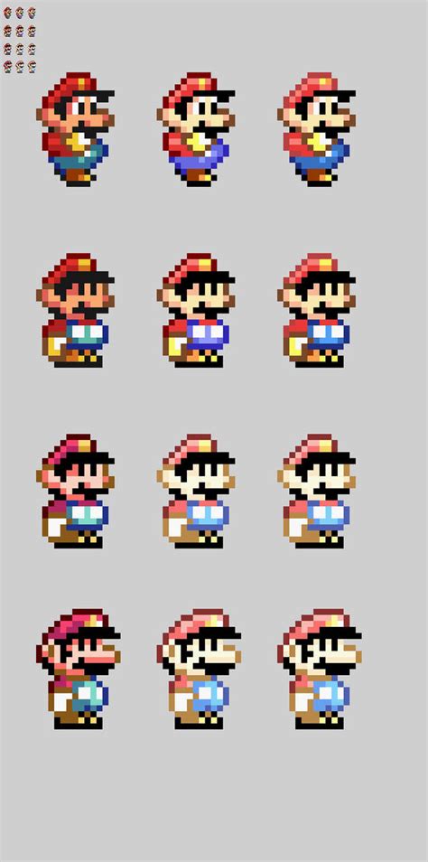 10x Sma2 Mario And Smw Mario Bimbos By Abbysek On Deviantart