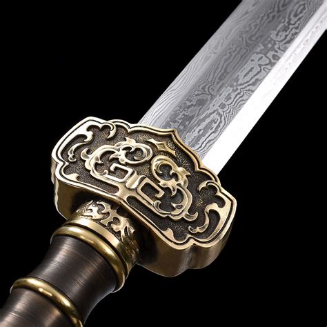 Eight Sided Han Sword High Performance Pattern Steel Chinese Han