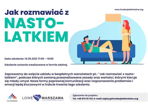 Jak Rozmawia Z Nastolatkiem Lowe Warszawa