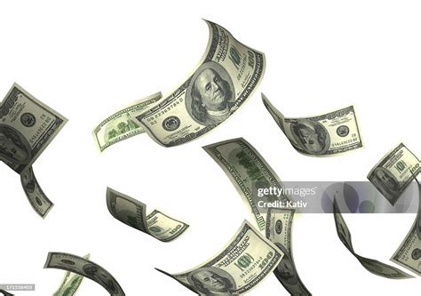 Money Falling High Res Stock Photo Getty Images