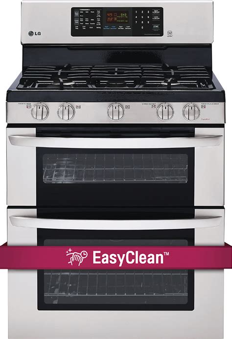 Customer Reviews Lg 30 Self Cleaning Freestanding Double Oven Gas Convection Range Stainless