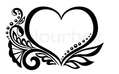 Heart Symbol Images Black And White / Download in under 30 seconds.