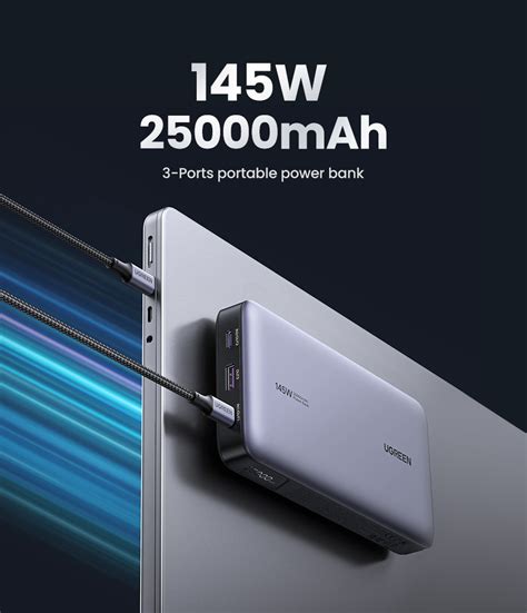 UGREEN 25000mAh PD 145W Power Bank Msy Au