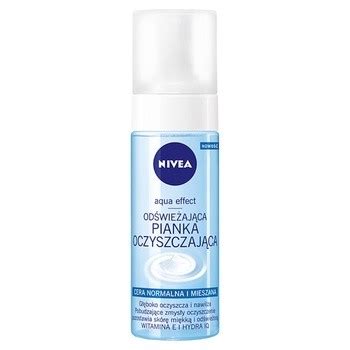 Nivea Aqua Effect Oczyszczaj Ca Pianka Od Wie Aj Ca Do Cery Normalnej