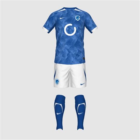 KRC Genk 24 25 Home Concept FIFA 23 Kit Creator Showcase