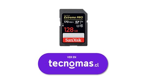 Tecnomascl Sandisk Extreme Pro Tarjeta De Memoria Flash 128 Gb