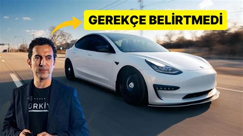 Bomba Üzere Sav Tesla Türkiye nin Genel Müdürü Kemal Geçer Görevinden