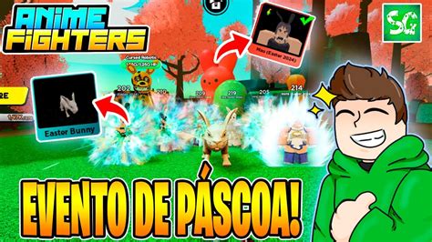 Zerando O Evento De PÁscoa Do Anime Fighters Simulator Na Conta Noob Ao