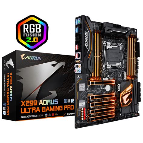 Gigabyte X299 Aorus Ultra Gaming Pro Motherboard Specifications On