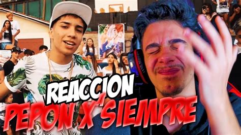 ReacciÓn Pepon X Siempre🐁😇 Jairo Vera X Vishoko X Dylan X Benjita Montana Video Official