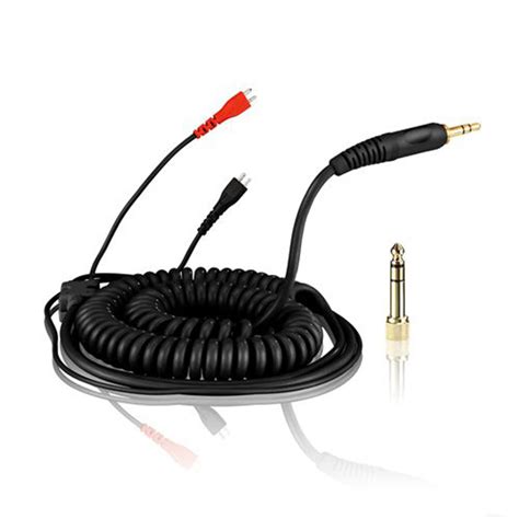 Disc Zomo Deluxe Coiled Cable For Sennheiser Hd Black At Gear Music