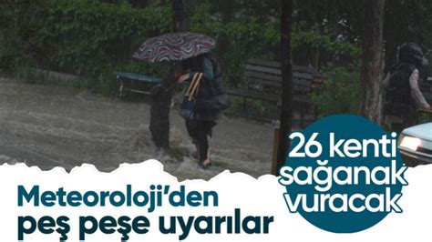 Meteoroloji Den Kente Sar Uyar Sa Anak Ya Kuvvetli Olacak