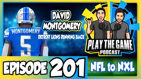 David Montgomery Detroit Lions Running Back Youtube