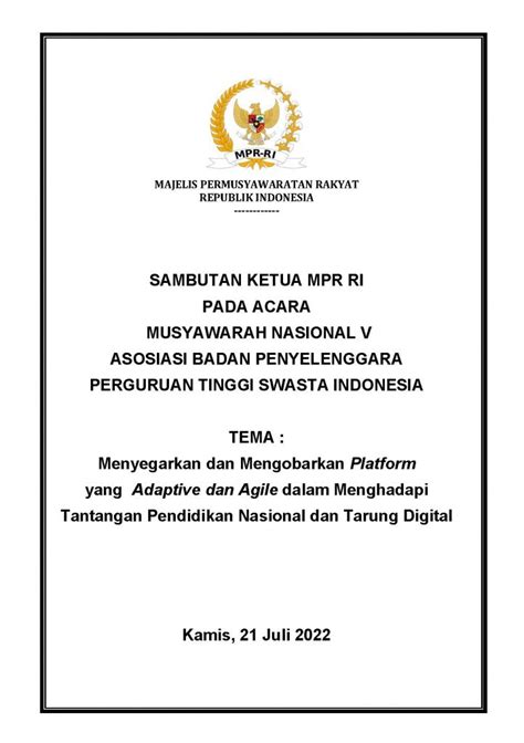 Materi Materi Munas V Abp Ptsi Abpptsi