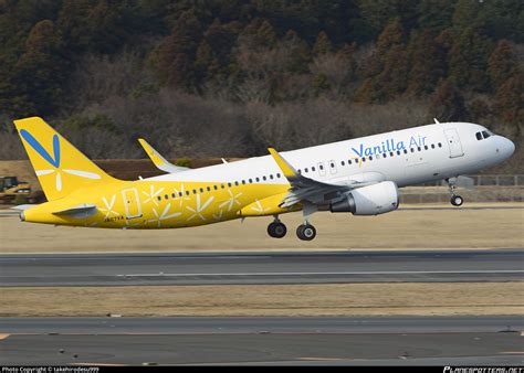 Ja Va Vanilla Air Airbus A Wl Photo By Takehirodesu Id