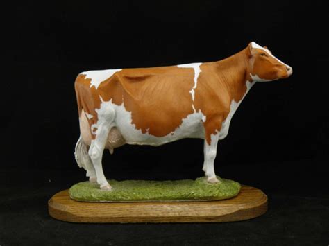 Holstein Red White Cow Cow Figurine Livestock Awards