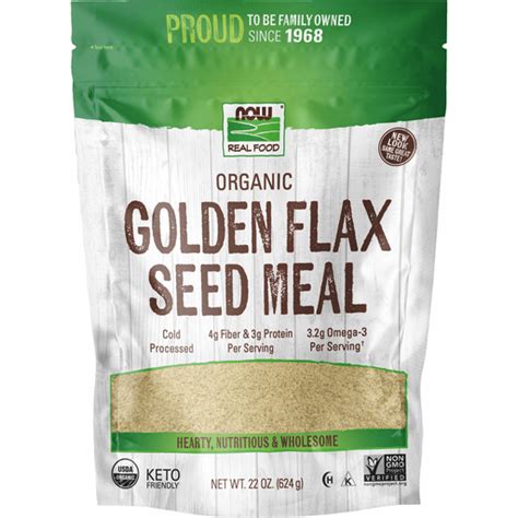 Golden Flax Seed Meal Organic 22 Oz Shop Foodtown