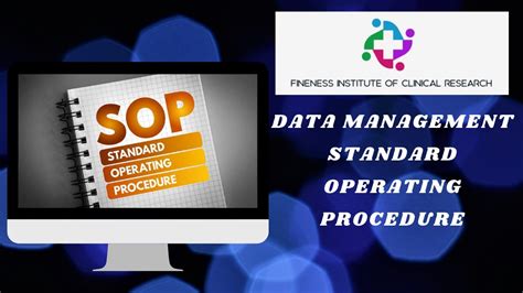 Data Management Standard Operating Procedure The Definitive Guide