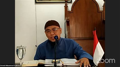 Kajian Subuh Adabul Mufrod Ustadz Muhammad Syukron Muharram