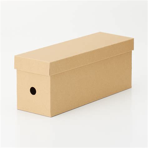 Cardboard file box