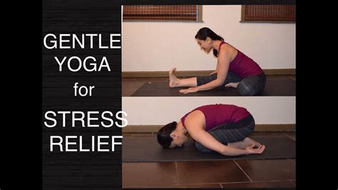 30 Minute Gentle Yoga Flow And Stretch For Stress Relief And Deep