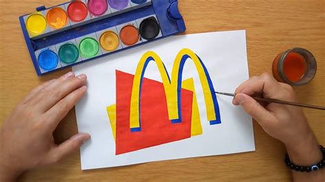 How To Draw The Mcdonald's Logo